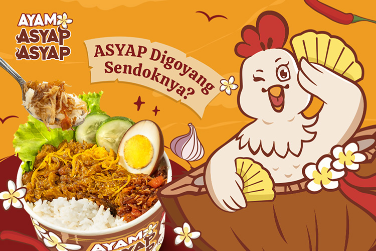 RICEBOWL AYAM ASAP #1 DI INDONESIA